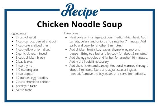 Chicken Noodle Soup Recipe