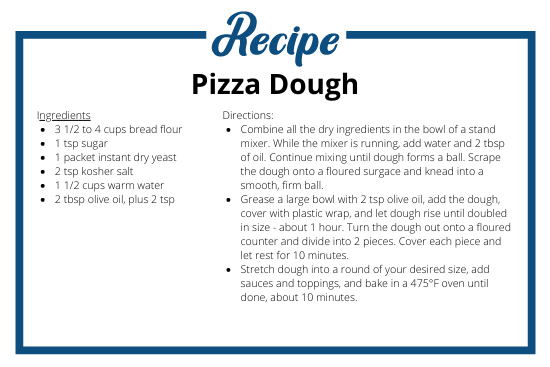 Pizza Dough Recipe